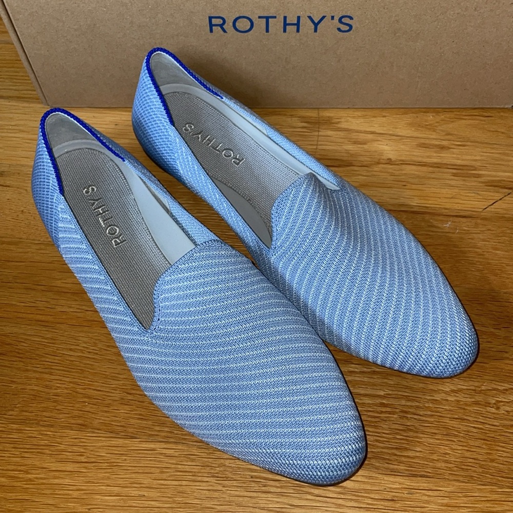 Rothy's Robin Twill Almond Loafer Women’s 8 W8